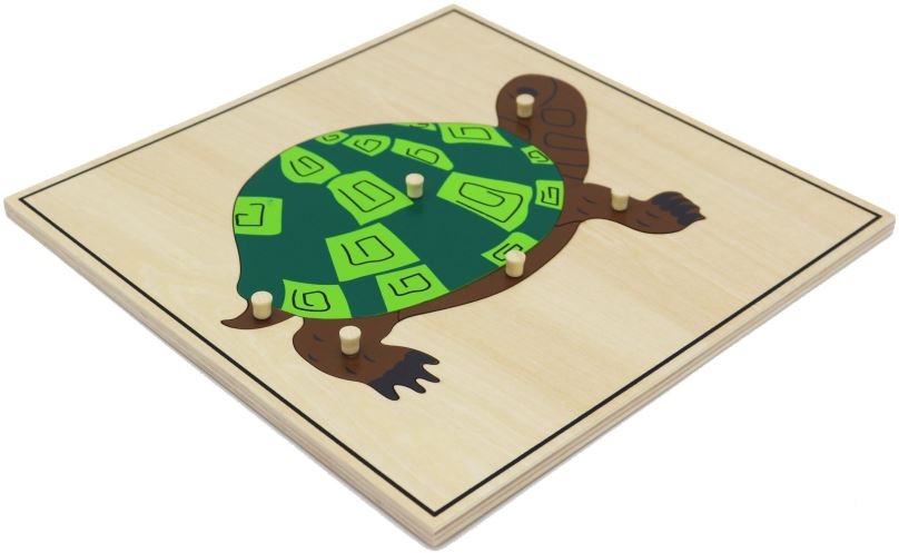 Vkládačka Puzzle - želva