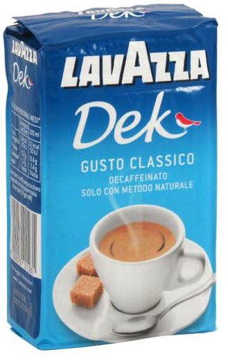 Káva Lavazza Dek, mletá, 250g