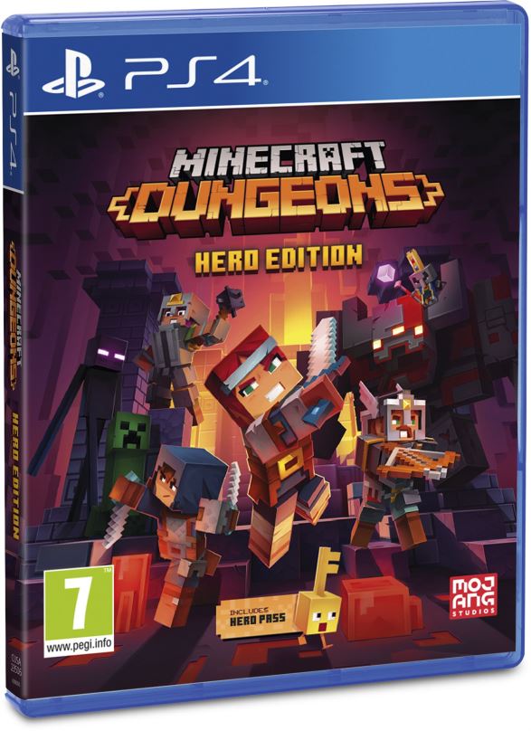 Hra na konzoli Minecraft Dungeons: Hero Edition - PS4