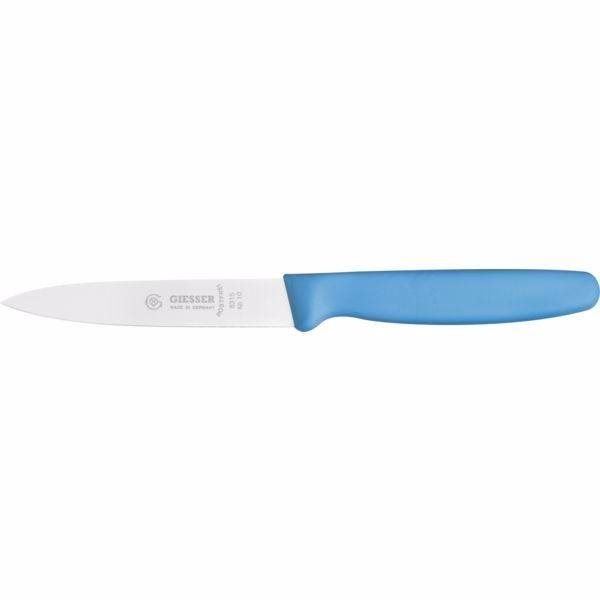 Kuchyňský nůž Giesser messer Nůž na zeleninu 10 cm azurový