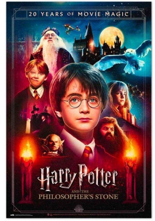Plakát Harry Potter: And The Philosopher's Stone - plakát
