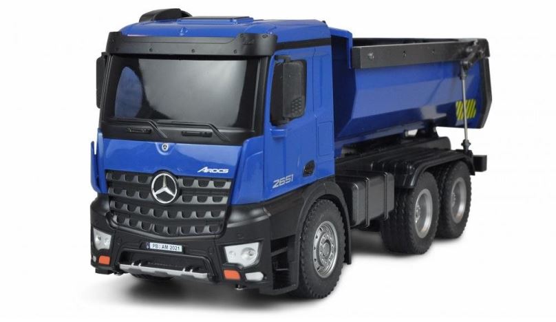 RC truck Amewi RC Mercedes-Benz Arocs Dump Truck 1:14, modrý