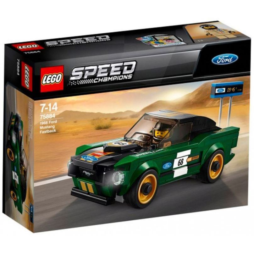 Stavebnice LEGO Speed Champions 75884 1968 Ford Mustang Fastback