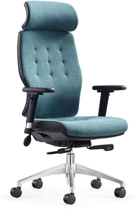 Kancelářská židle MOSH Elite H modro-černá
