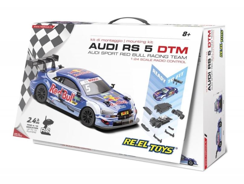 RC auto RE.EL Toys Stavebnice Audi RS5 Red Bull Racing 1:24