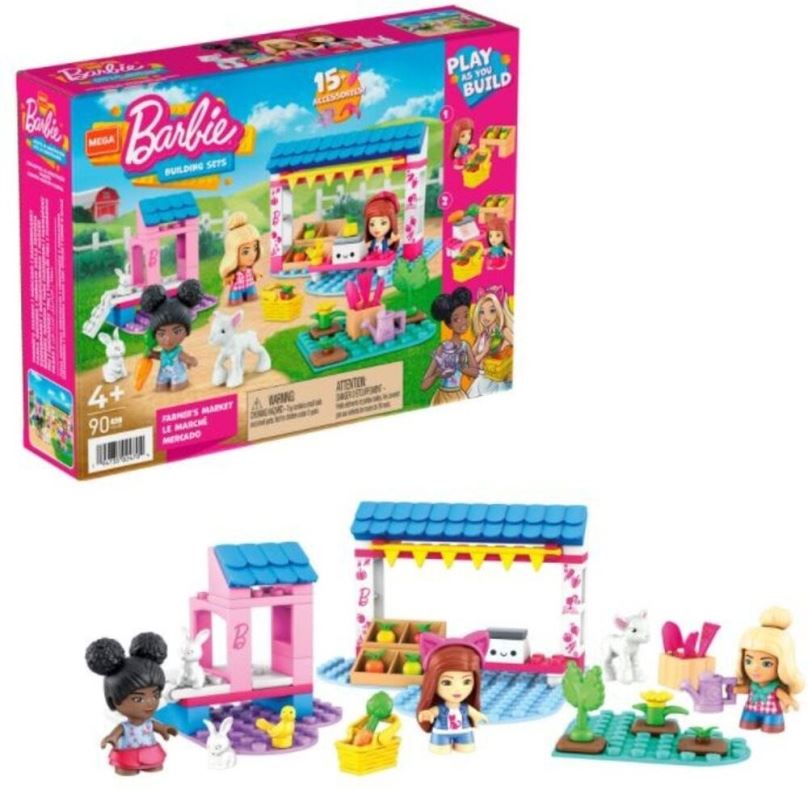 Stavebnice Mega Construx Barbie Farmářský Trh