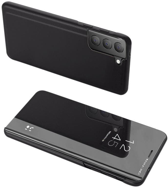 Pouzdro na mobil Clear View knížkové pouzdro na LG K62 / K52 / K42, černé