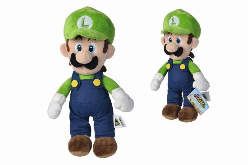 Plyšák Simba Plyšová figurka Super Mario Luigi, 30 cm