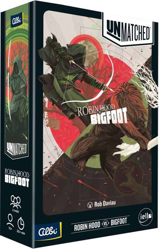 Desková hra Unmatched: Robin Hood vs Bigfoot