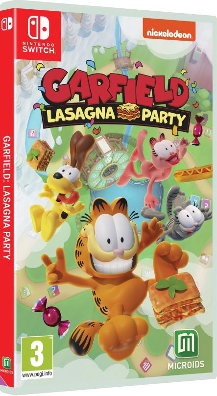 Hra na konzoli Garfield Lasagna Party - Nintendo Switch