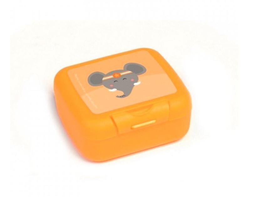 Svačinový box DBP  Slon oranžová