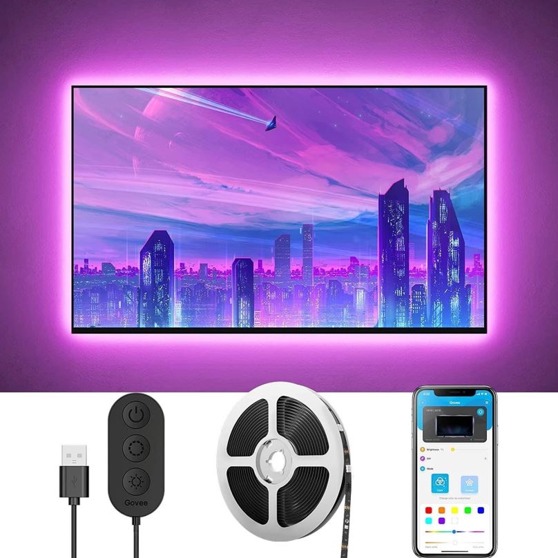 LED pásek Govee TV 46-60" SMART LED podsvícení RGB