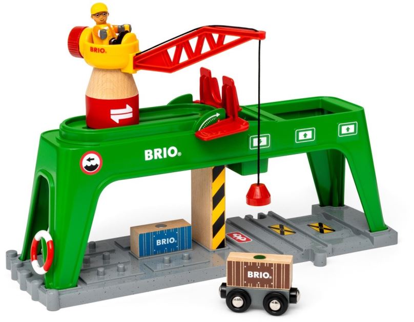 Auto Brio World 33996 Nákladní jeřáb