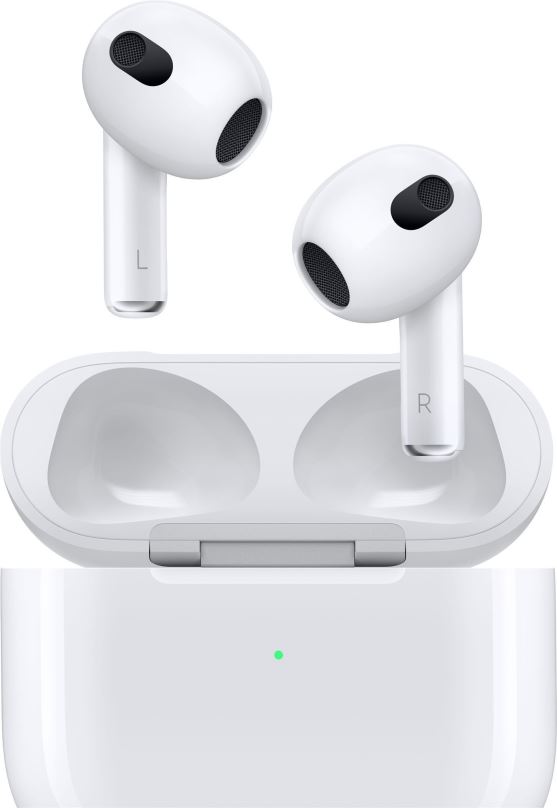 Bezdrátová sluchátka Apple AirPods (3. generace) s MagSafe nabíjecím pouzdrem
