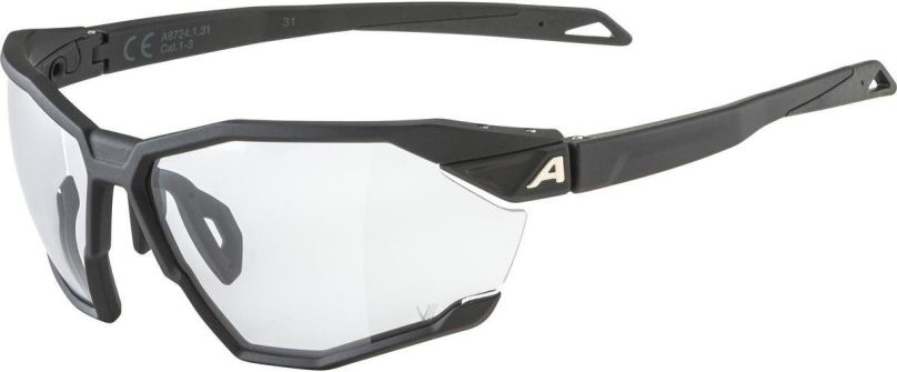 Cyklistické brýle Alpina Twist SIX V black matt