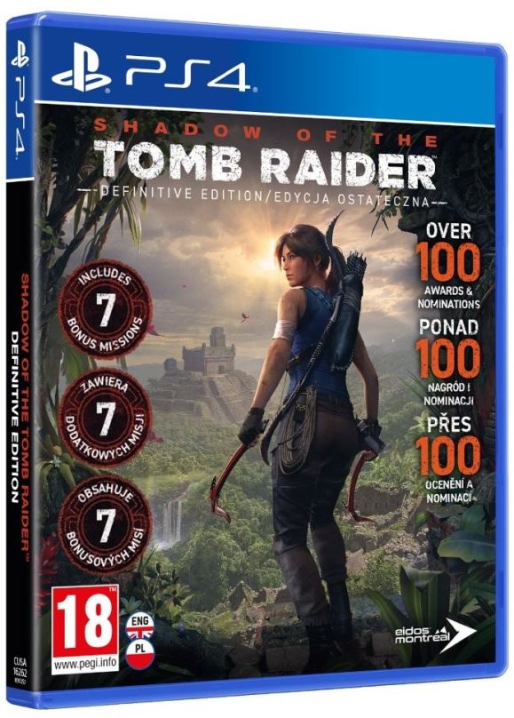 Hra na konzoli Shadow of the Tomb Raider: Definitive Edition - PS4