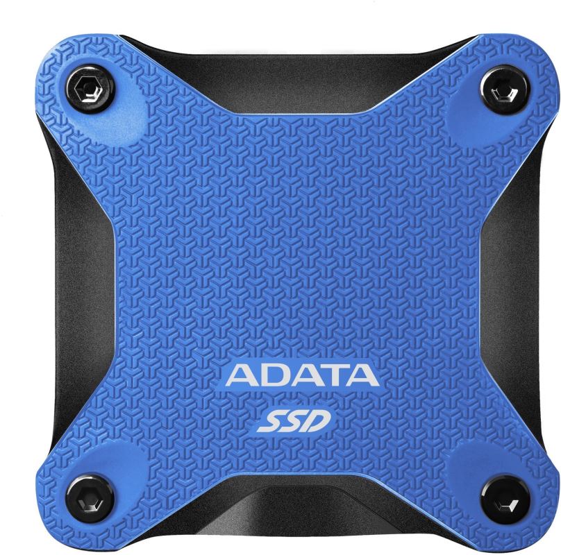 Externí disk ADATA SD600Q SSD  modrý