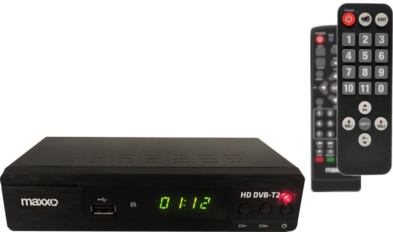 Set-top box Maxxo DVB-T2 HEVC/H.265 Senior