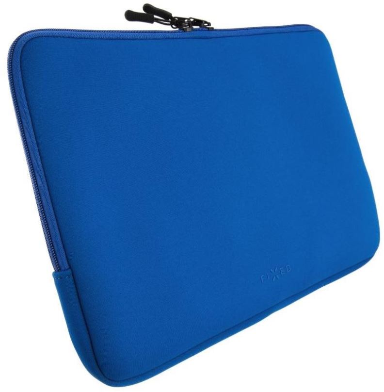 Pouzdro na notebook FIXED Sleeve pro notebooky o úhlopříčce do 14" modré
