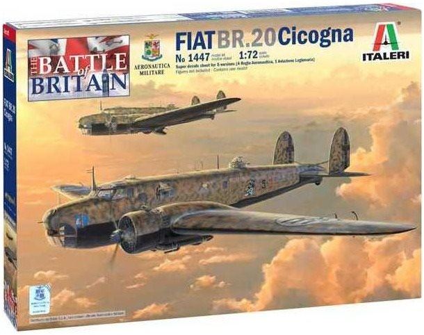 Model letadla Model Kit letadlo 1447 - Fiat BR.20 Cicogna