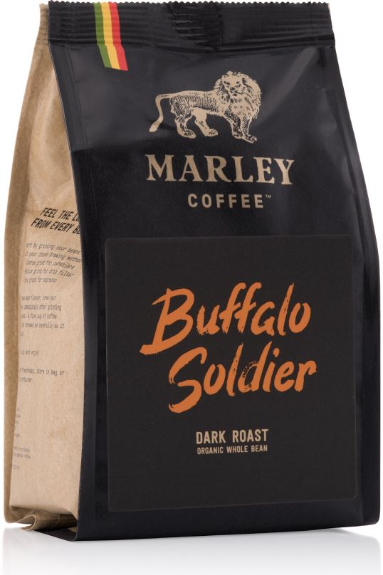 Káva Marley Coffee Buffalo Soldier, zrnková, 227g