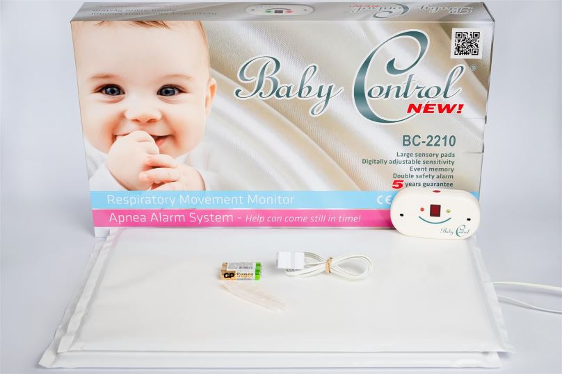 Monitor dechu Baby Control BC2210 - se dvěma sensorovými podložkami