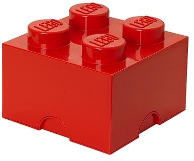 Úložný box LEGO Úložný box 250 x 250 x 180 mm - červený