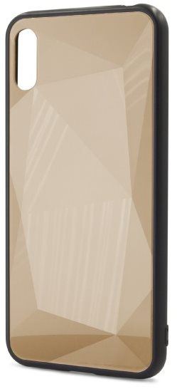 Kryt na mobil Epico Colour Glass case pro Huawei Y6 (2019) - zlatý