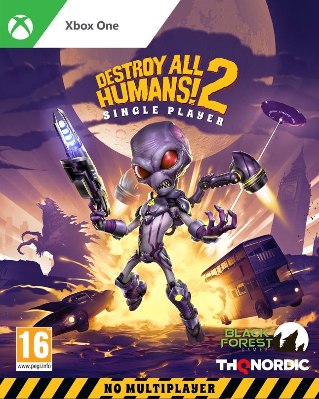 Hra na konzoli Destroy All Humans! 2 - Reprobed - Single Player - Xbox