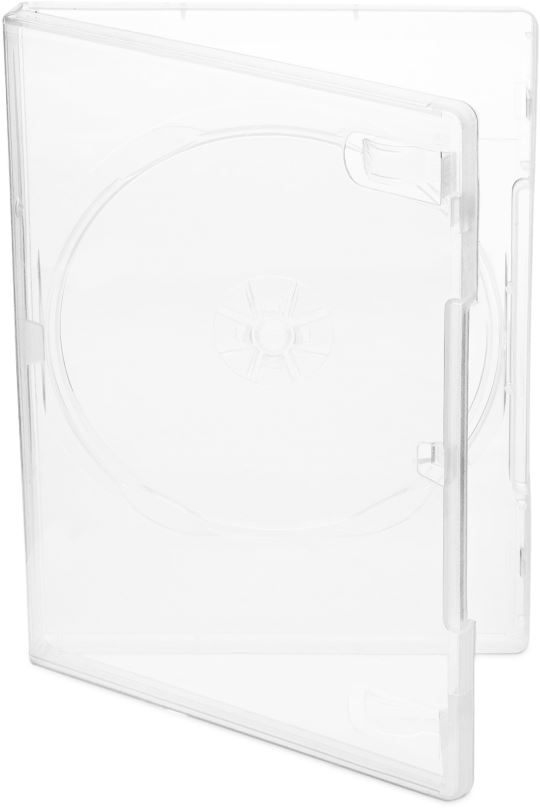 Obal na CD/DVD Cover IT Krabička na 1ks - čirá (transparent), 14mm,10ks/bal