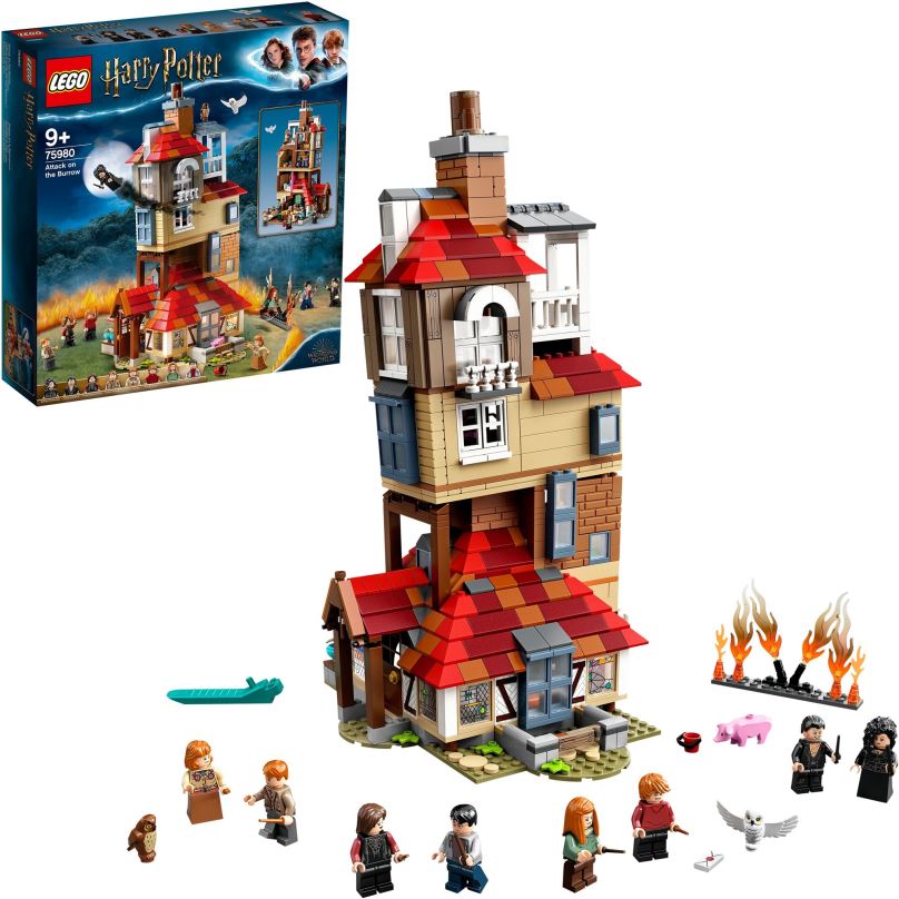 LEGO stavebnice LEGO® Harry Potter™ 75980 Útok na Doupě
