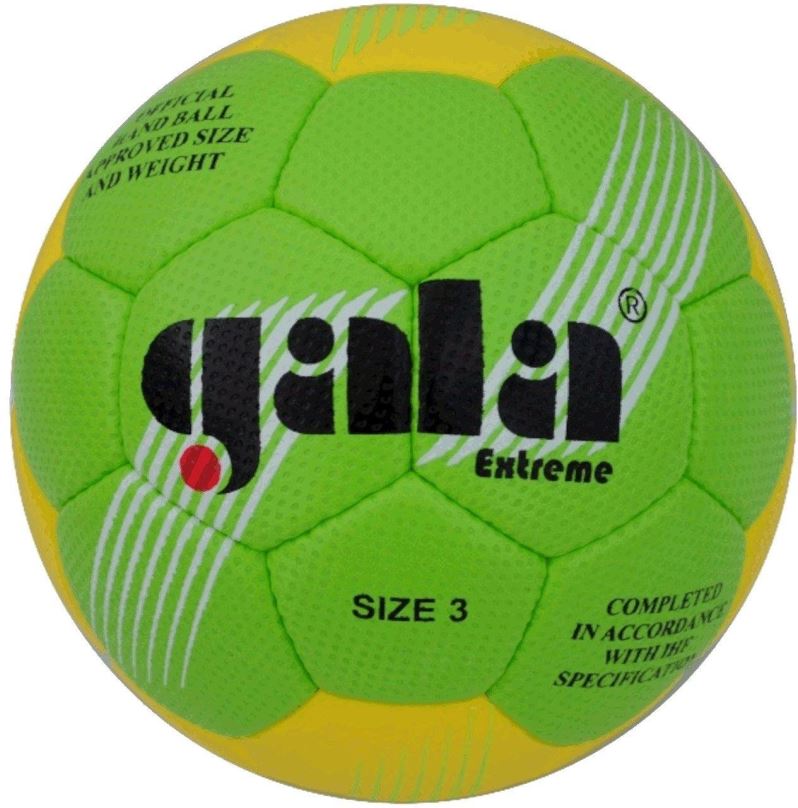 Házenkářský míč Gala Soft - touch - BH 3053 žlutá/zelená,3