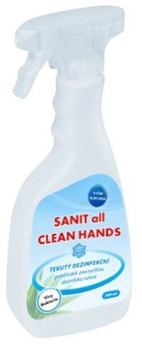 Antibakteriální mýdlo SANIT all Clean Hands 500 ml