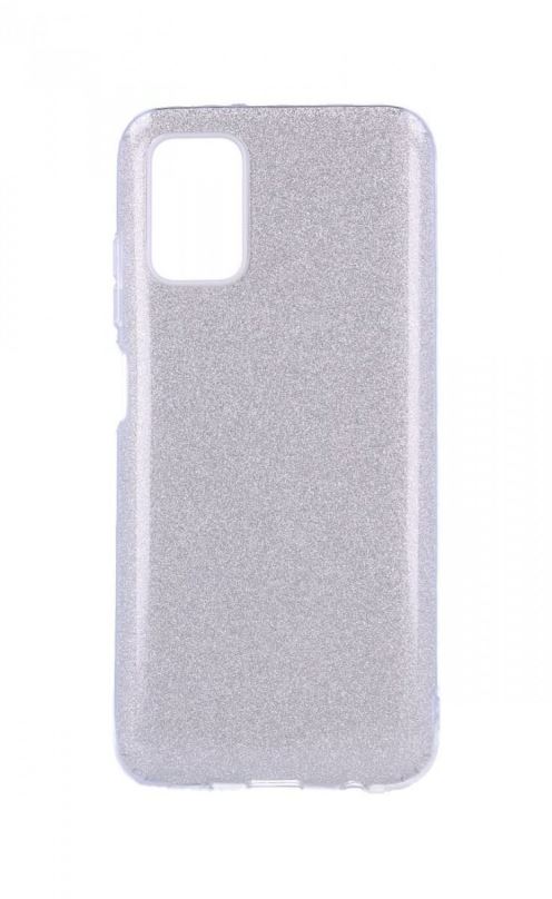 Kryt na mobil TopQ Samsung A03s glitter stříbrný 63836