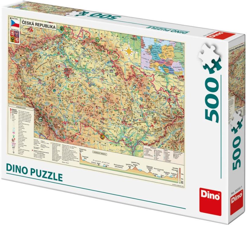 Puzzle Mapa České republiky