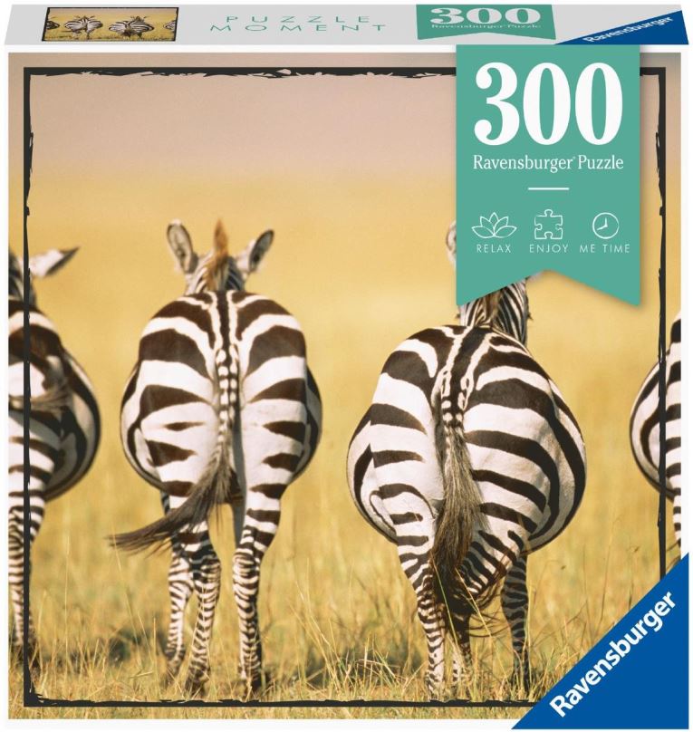 Puzzle Ravensburger 133123 Zebra 300 dílků