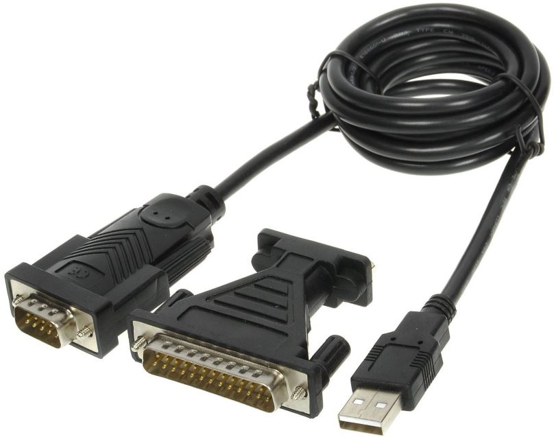 Redukce PremiumCord USB 2.0 -> RS 232 s kabelem