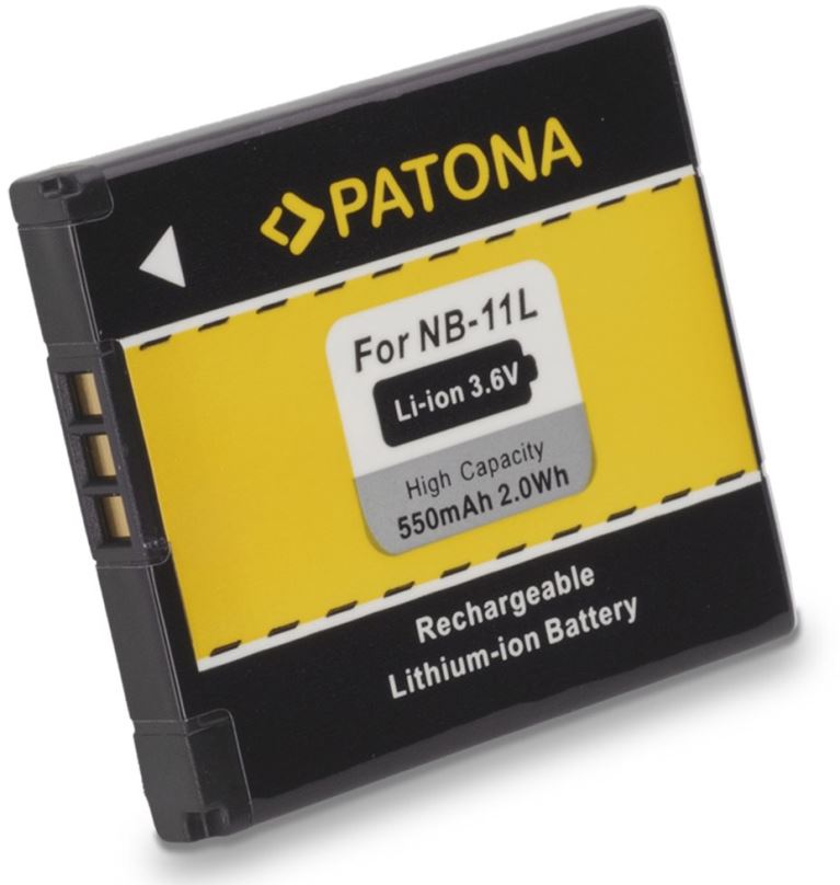 Baterie pro fotoaparát PATONA pro Canon NB11L 550mAh Li-Ion