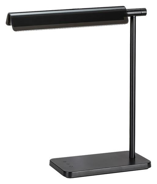 Rabalux 2934 LED stolní svítidlo Horus 1x7W | 530lm | 3000+4000+6500K - stmívatelné, dotykový spínač, změna teploty světla, černá