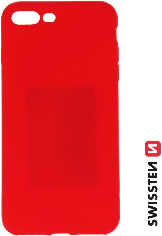 Kryt na mobil Swissten Soft Joy pro Apple iPhone 7 Plus červená