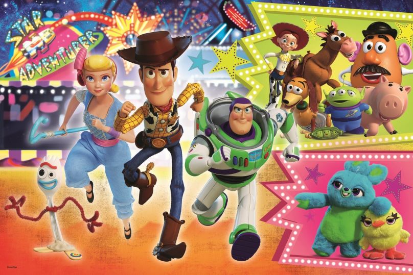 Puzzle Trefl Puzzle Toy Story 4: Příběh hraček MAXI 24 dílků