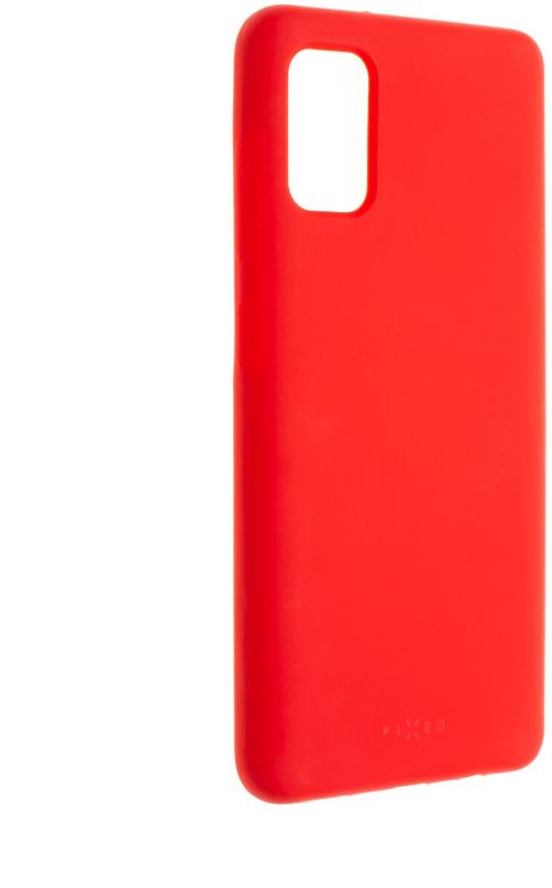 Kryt na mobil FIXED Flow Liquid Silicon case pro Samsung Galaxy A41 červený