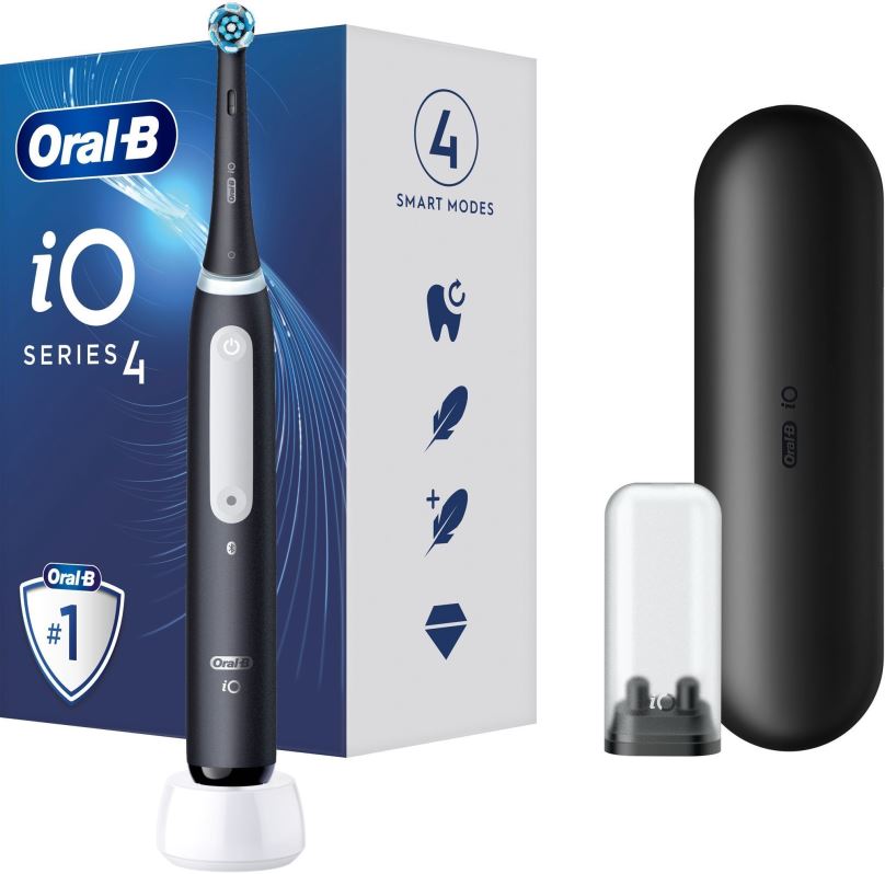 Elektrický zubní kartáček Oral-B iO 4 černý