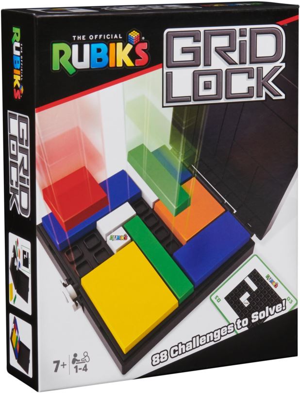 Hlavolam Rubikova kostka Skládací hra Gridlock