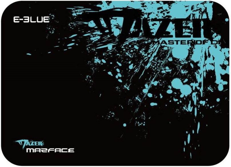 Herní podložka pod myš E-Blue Mazer Marface M černo-modrá