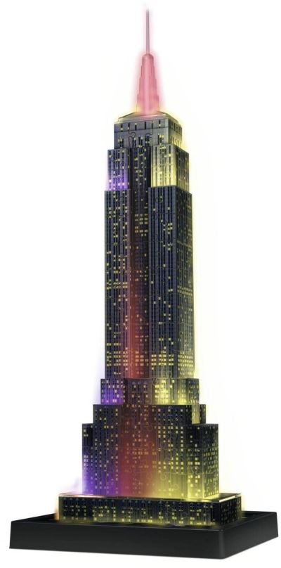 3D puzzle Ravensburger 3D 125661 Empire State Building (Noční edice)