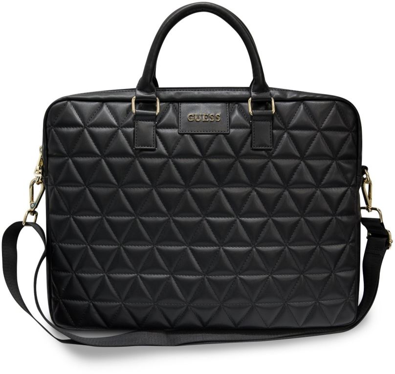 Pouzdro na notebook Guess Quilted pro notebook 15.6", black