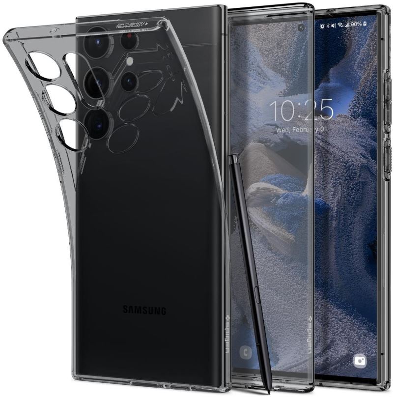 Kryt na mobil Spigen Liquid Crystal Space Samsung Galaxy S23 Ultra