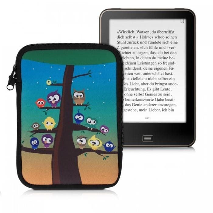 Pouzdro na čtečku knih KW Mobile Owls Tree - KW5033502 - Univerzální pouzdro pro čtečky 6" - Owls Tree