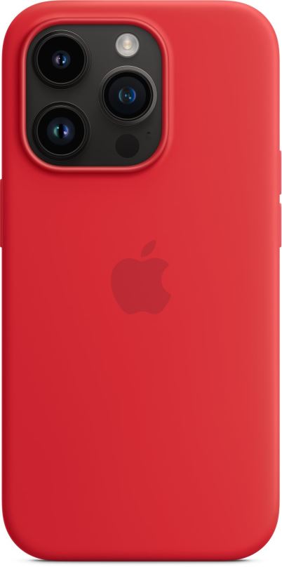 Kryt na mobil Apple iPhone 14 Pro Silikonový kryt s MagSafe (PRODUCT)RED